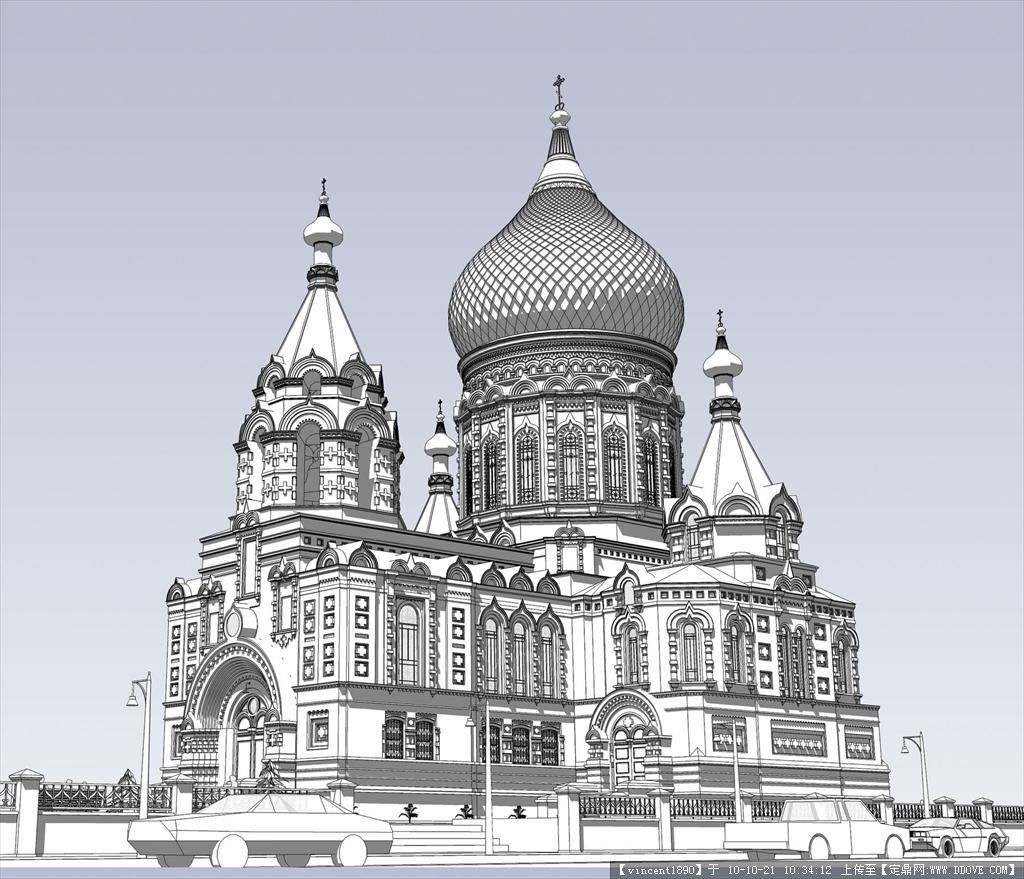 沈阳天主教堂-沈阳都市中的历史建筑-图片