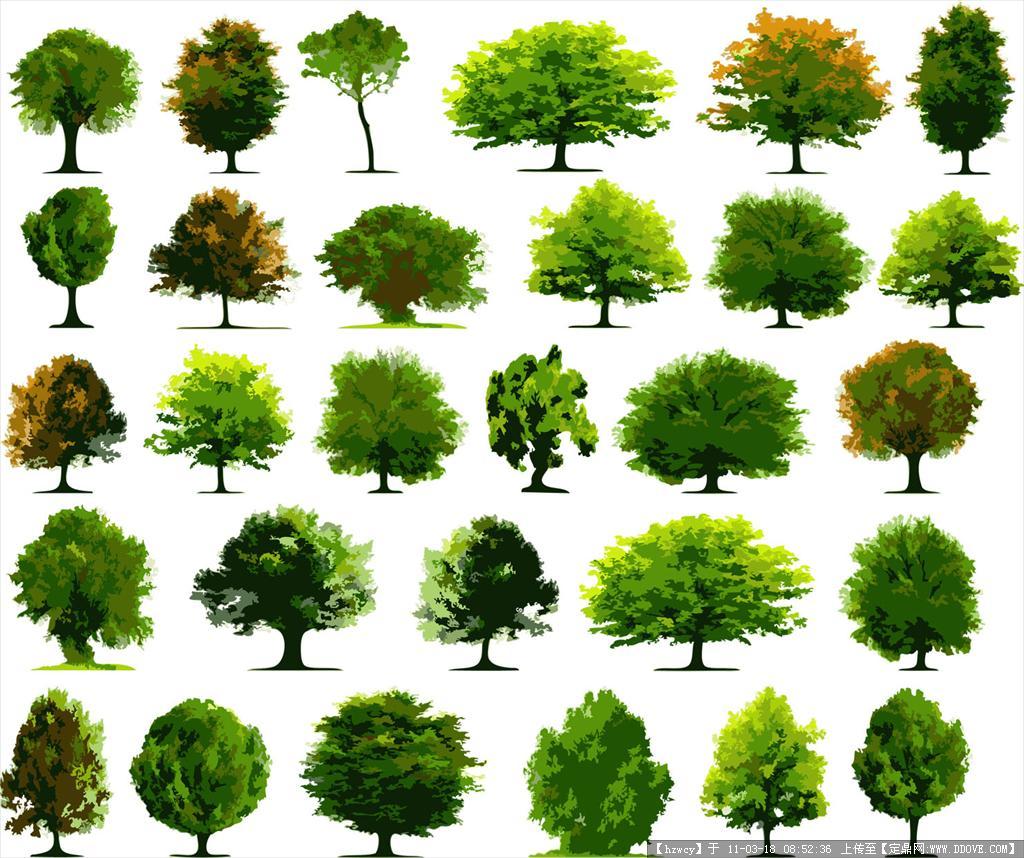 手绘树矢量活动图片素材免费下载 - 觅知网