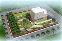 别墅庭院设计-CAD+植物规格+鸟瞰效果图大图