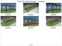 公园花架-休闲走廊3D模型
