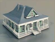 欧式住宅3D模型-建筑模型28