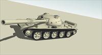 T-62坦克 SU(草图大师)模型