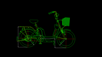 自行车CAD设计图