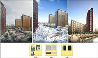 小区建筑雪景max模型及贴图源文件
