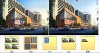 城市建筑效果图3D源文件一套2