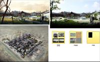 公园古建筑效果图3D源文件