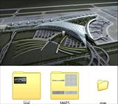 某机场航站楼max模型及贴图源文件