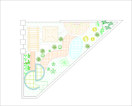某屋顶花园设计方案CAD
